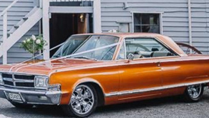 The stolen 1965 Chrysler (NZ Herald/Supplied)
