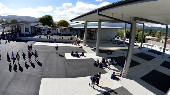 Students at Upper Hutt College (Supplied)