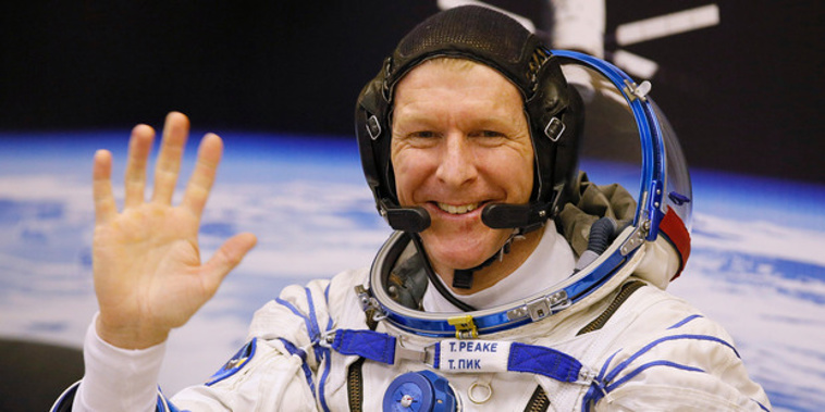 British astronaut Tim Peake, a member of the main crew of the expedition to the International Space Station. (NZ Herald/Tim Peake)