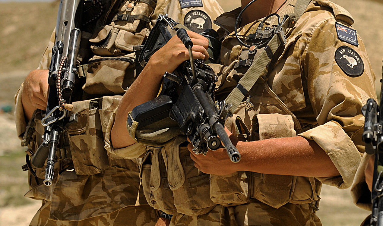 New Zealand troops (Supplied/NZDF)