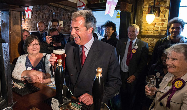 Nigel Farage of UKIP (Getty Images).