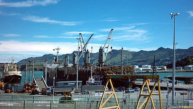 Lyttelton Port (NZ Herald)
