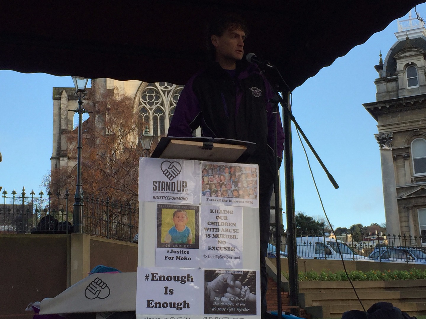 Speaker Rob Thomson in Dunedin (Matiu Workman) 