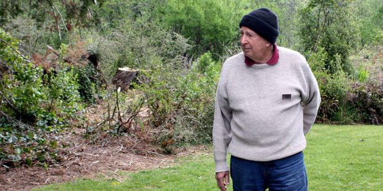 Alasdair McNab has spent many of his golden years fighting with lines company TLC (Hannah Bartlett)