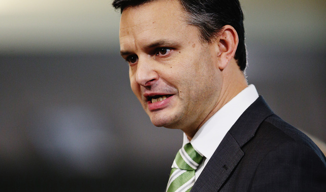 Greens party co-leader James Shaw (Getty Images).