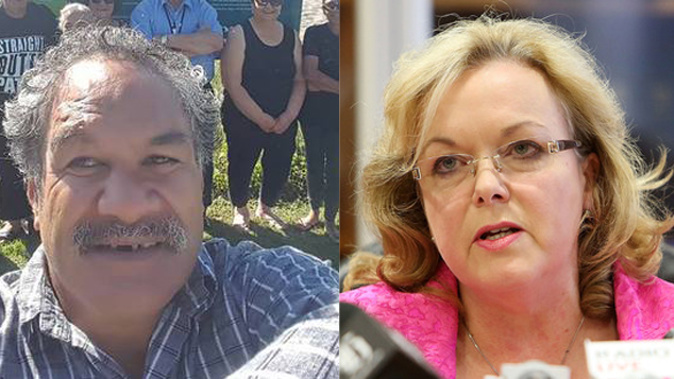 Ngapari Nui was publicly attacked by the Sensible Sentencing Trust and Judith Collins (Image composite - Supplied and Getty Images)
