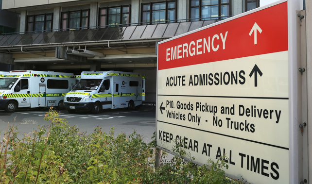 A man made his own way to Christchurch hospital with a gunshot wound (Getty Images)