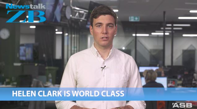 Jack Tame says Helen Clark is world class 