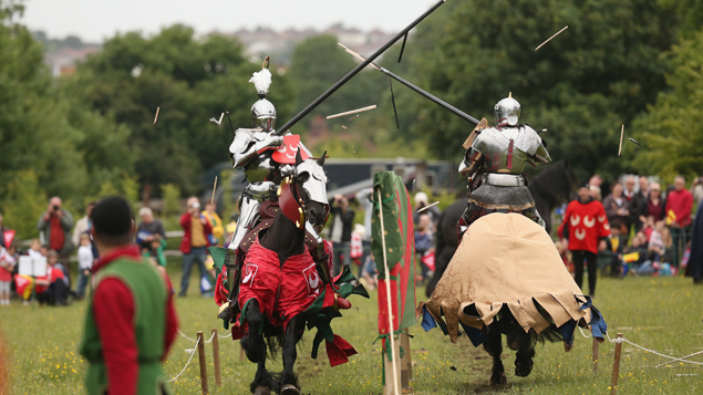 Some will tell them they're dreaming, but jousters say their sport would make a great addition to the Olympics (Getty Images)