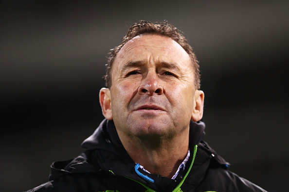 Canberra coach Ricky Stuart. Photo / File
