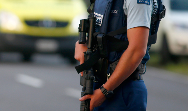 Armed police have raided a house in North Canterbury this morning, suspected to be linked to illegal drugs (Getty Images)