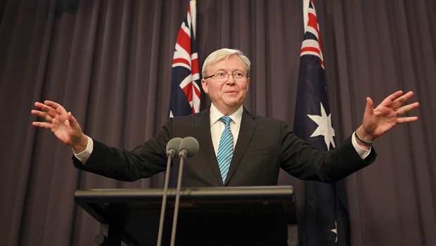 Former Australian Prime Minister Kevin Rudd (Photo / Getty Images)