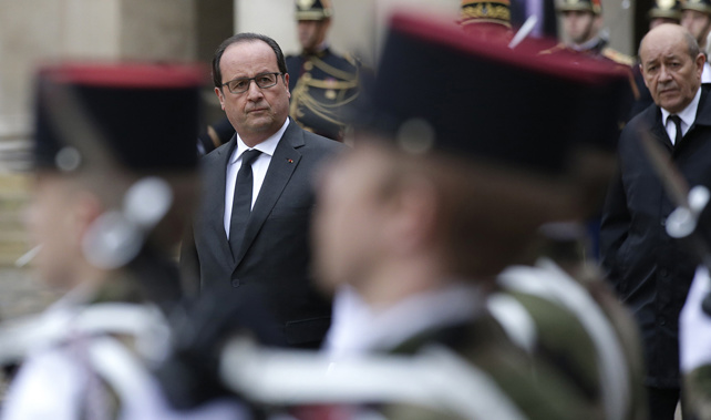 French President Francois Hollande has officially announced the formation of a National Guard, with the aim of protecting the French people (Getty Images)