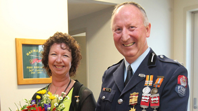 William Tims pictured with his wife Natalie was killed after being hit by a Harley Davidson motorcycle (Duncan Brown, NZME)
