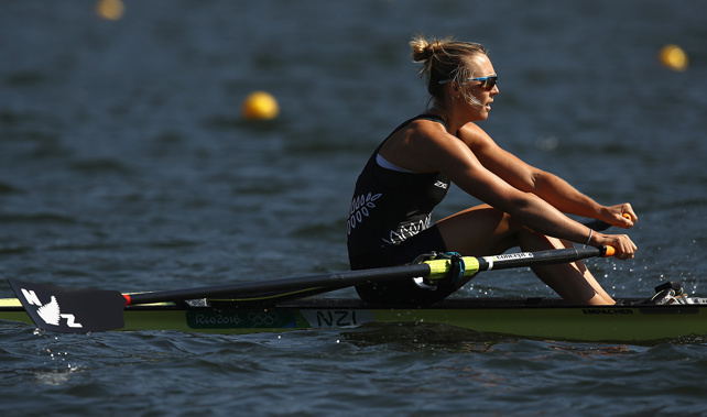 Twigg competing (Getty Images)