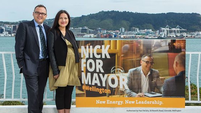 Nick Leggett is running for Mayor of Wellington (Photo / Supplied)