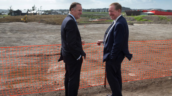 PM John Key with Housing Minister Nick Smith (Photo / NZ Herald)