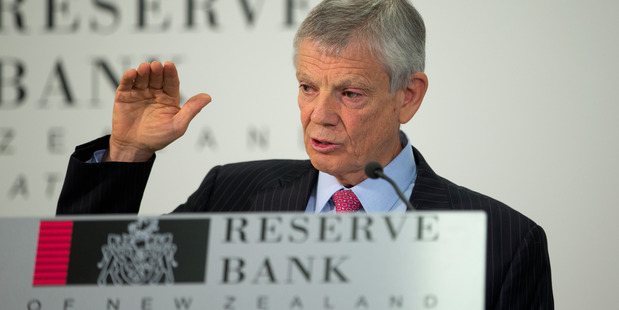 Reserve Bank Governor Graeme Wheeler. Photo / NZ Herald