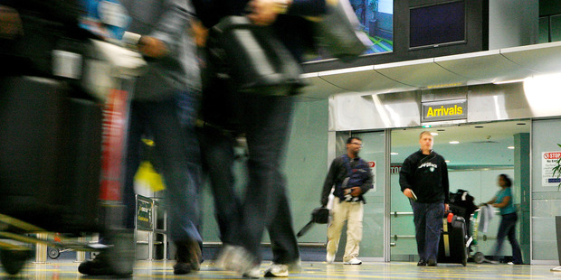The Greens have proposed a tax which would increase current border charges for international visitors to a total border levy of around $40. Photo / Greg Bowker