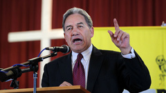 NZ First Leader Winston Peters says New Zealand needs to 'turn the tap down' on immigration (Getty Images). 