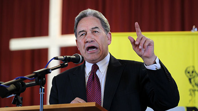NZ First Leader Winston Peters says New Zealand needs to 'turn the tap down' on immigration (Getty Images). 
