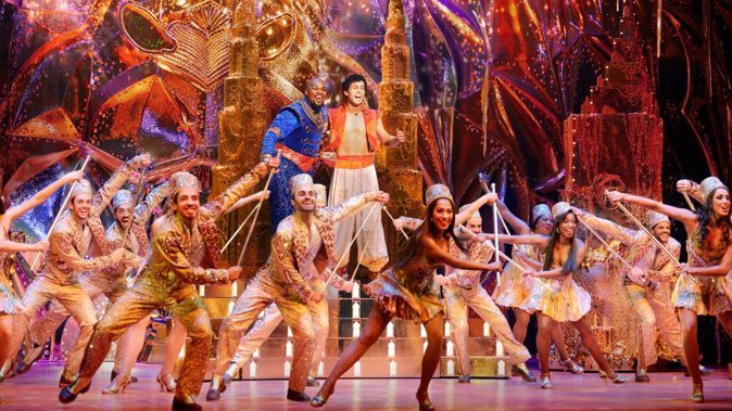 Starting this month, the Australian premiere of Disney’s blockbuster musical, Aladdin, has just taken the stage at Sydney’s Capitol Theatre. Photo / Supplied.