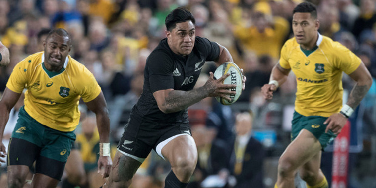 The All Blacks have registered their third largest win over their trans-Tasman rivals. (NZ Herald/Getty Images)