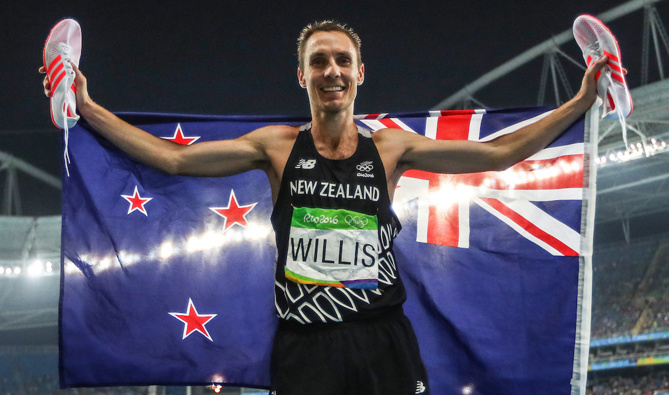 Nick Willis after winning bronze at the 2016 Olympics. (Photo / INPHO/James Crombie)