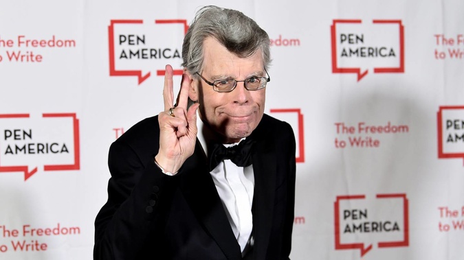 Stephen King is a bestselling author, famous for 'It', 'The Stand' and 'The Shining'. Photo / AP