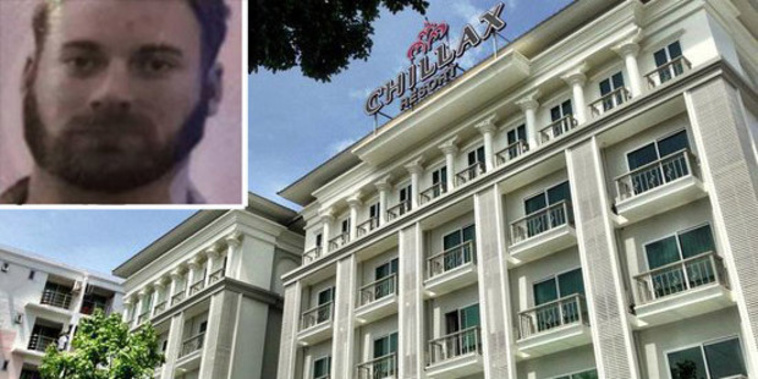Ross Mobbs was found dead by hotel staff at the Chillax Resort in Thailand (Supplied)