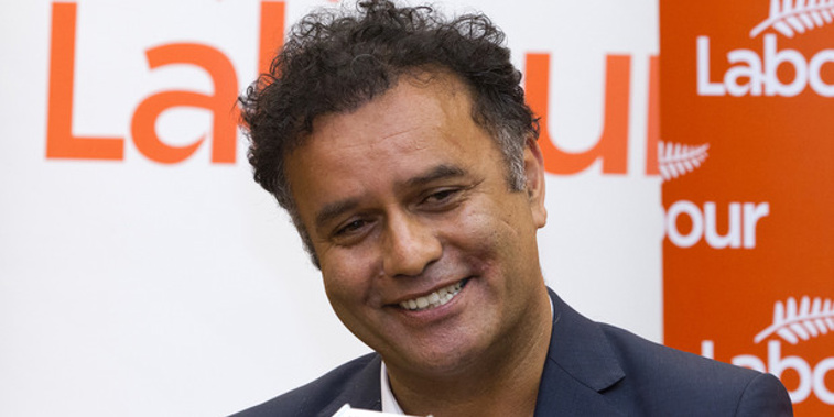 Matt McCarten at a Labour Party announcement at Parliament in 2014. Photo / Mark Mitchell
