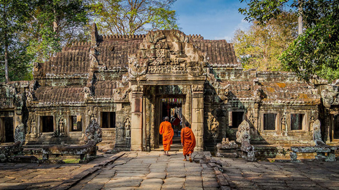 Temple Angkor in Cambodia (Mike Yardley).