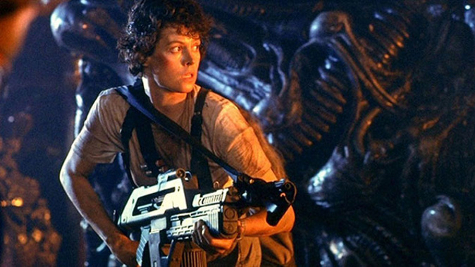 Sigourney Weaver battles aliens in 'Alien' (Photo / Getty Images)