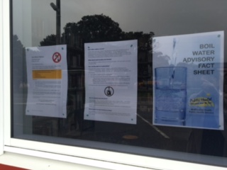 Boil water notices in Pahiatua (Georgia Nelson)
