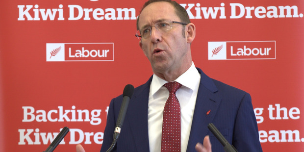 Andrew Little refuses to buy the argument that young people aren't working because they're drugged and lazy (Photo / NZ Herald)