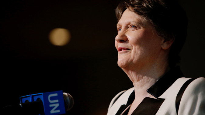 Former New Zealand prime minister Helen Clark has taken her campaign to be the world's top diplomat to the Caribbean (Getty Images)