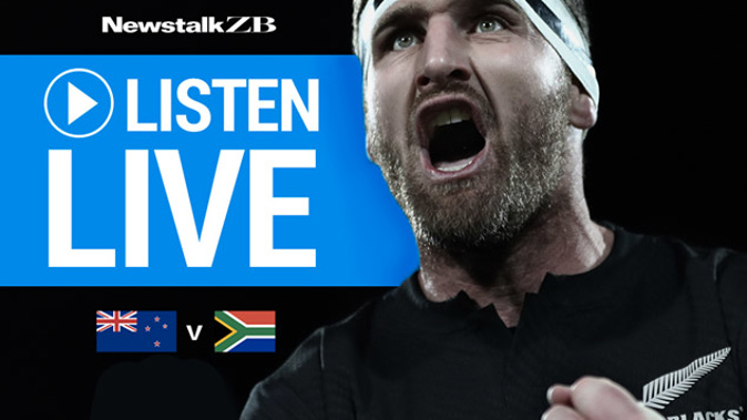 Listen live to the All Blacks vs South Africa on Newstalk ZB and Radio Sport (Getty Images)