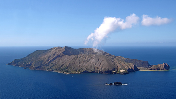 White Island was on volcanic alert level three last week, following a mini eruption (Getty Images).