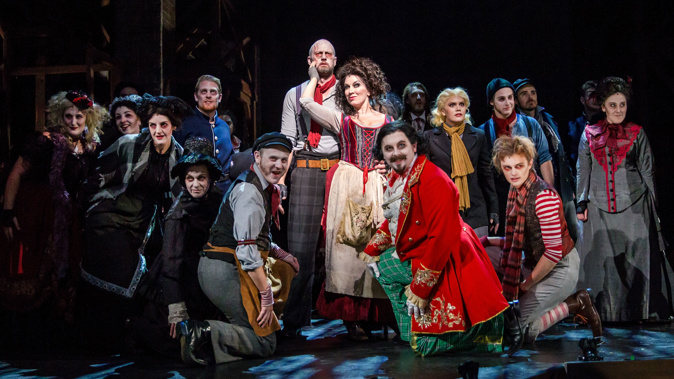 NZ Opera's production of Sweeney Todd. Photo / Supplied