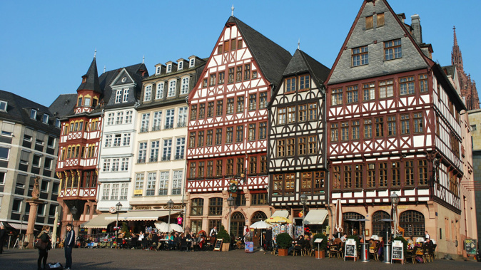 What I particularly like about Frankfurt is the harmonious mingling of old and new, writes Mike Yardley (Photo / Supplied)