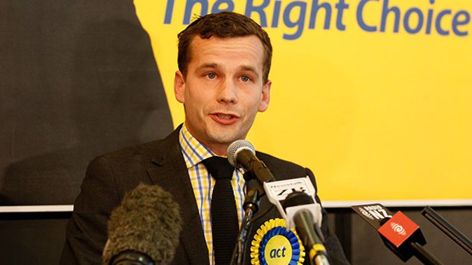 ACT leader David Seymour says the Greens are being hypocritical because they criticised the way National endorsed him in Epsom and now they've made a deal with Labour in Mt Roskill (Getty Images)