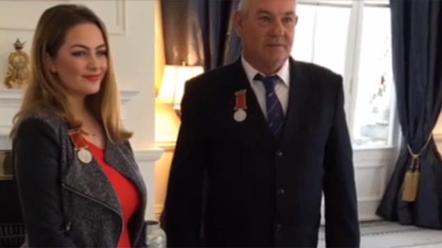 Payge Olds and Murray Michie (Georgia Nelson)