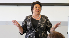 Social Housing Minister Paula Bennett has announced Crown land set aside for a school will be re-purposed for transitional housing (Photo / NZ Herald)