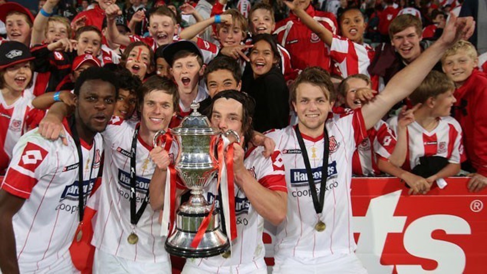 Birkenhead United FC: Sticking with football, Birkenhead FC won their first Chatham Cup, since the competition was founded in 1923.