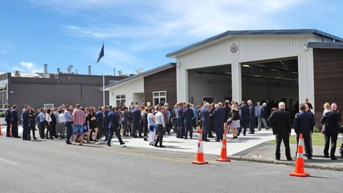 Rangiora Fire Station at a public open day in March (Supplied)