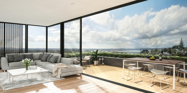 An artist's impression of the axed Flo Apartments project (Supplied).