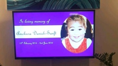 Gustav Otto Sanft, known as Gus, is charged with the manslaughter of 2-year-old Amokoura Daniels-Sanft (Supplied)