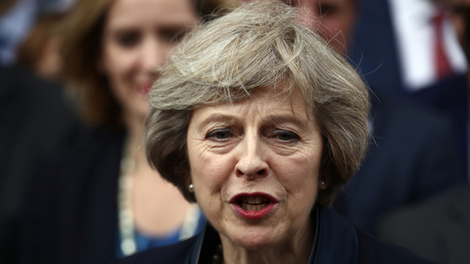 British Prime Minister Theresa May says it's inaccurate to suggest Britain is headed for a "hard Brexit" (Getty Images)
