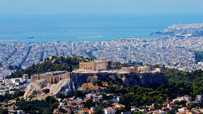 Athens and the Acropolis (Mike Yardley).