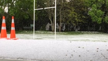 PHOTOS: Hail hits West Auckland